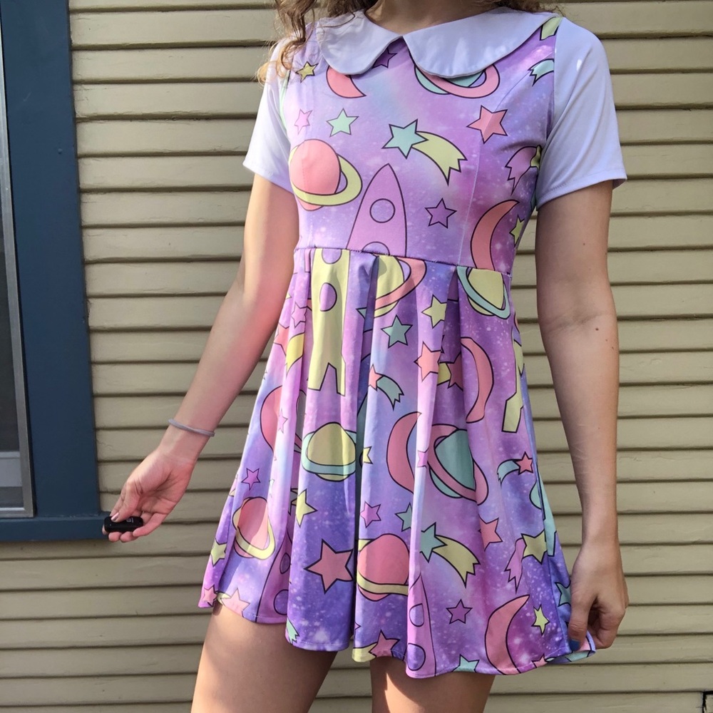 🚫SOLD🚫pastel space cutie dress